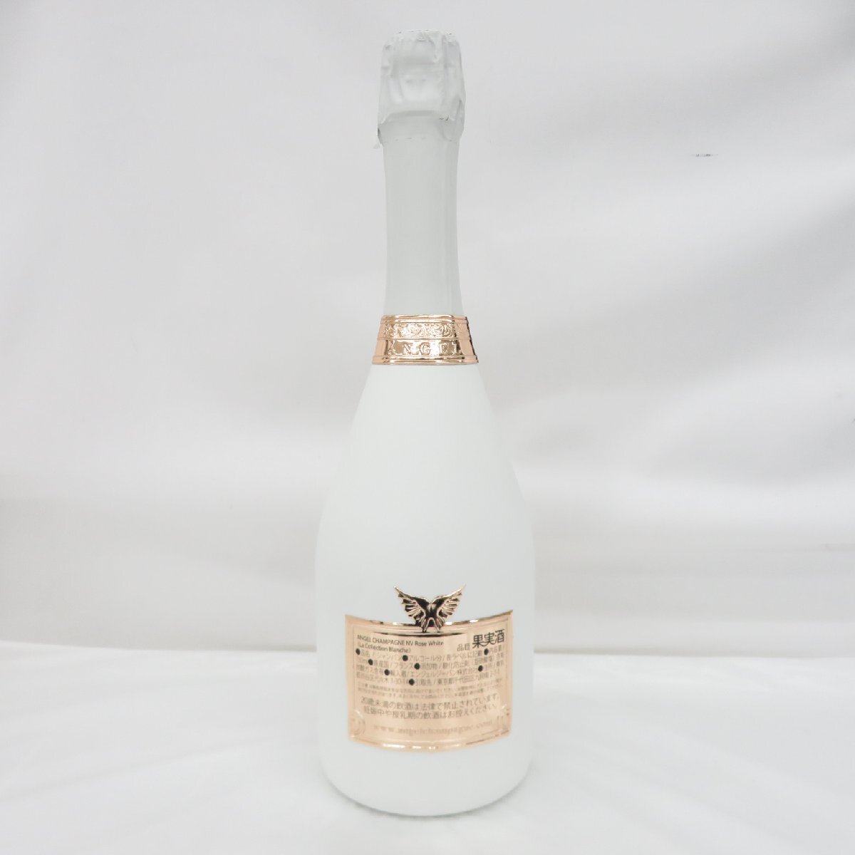 1円～【未開栓】ANGEL エンジェル ロゼ シャンパン 750ml 12.5% ケース付 11938283 0929