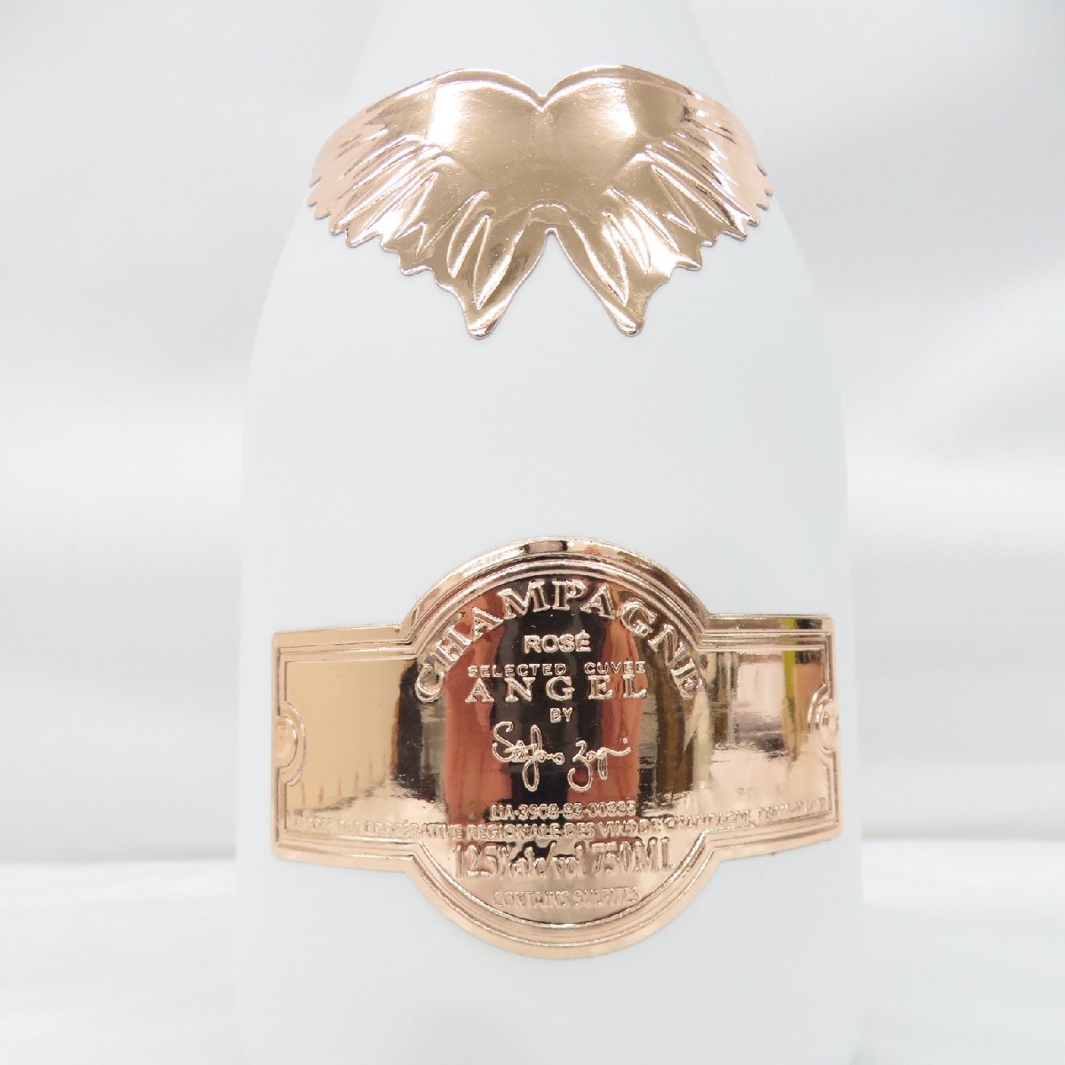 1円～【未開栓】ANGEL エンジェル ロゼ シャンパン 750ml 12.5% ケース付 11938283 0929