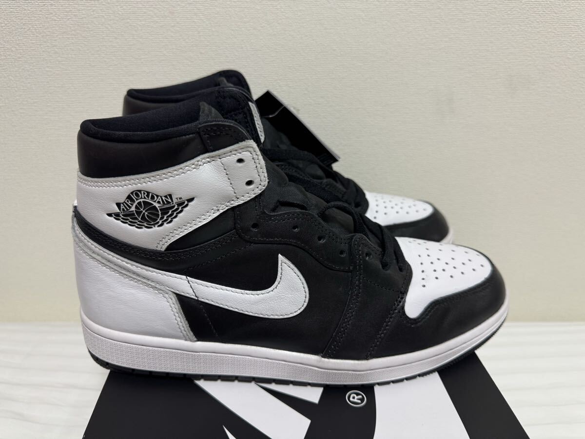 【送料込】 NIKE AIR JORDAN1 RETRO HIGH OG BLACK/WHITE US10 28.0cm エアジョーダン1 レトロ ハイ