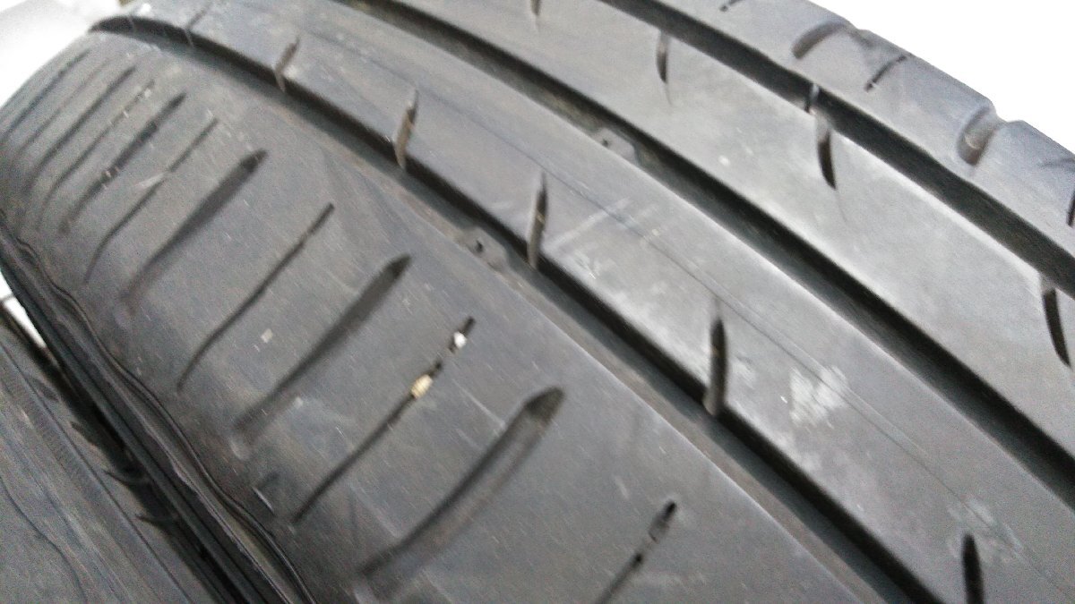 DH304②■155/65R14 75T KUMHO ECOWIG ES31 2本のみ 条件付き送料無料 夏”23年 センター部3.5~3.6㎜ N-BOX ワゴンR タント_画像5