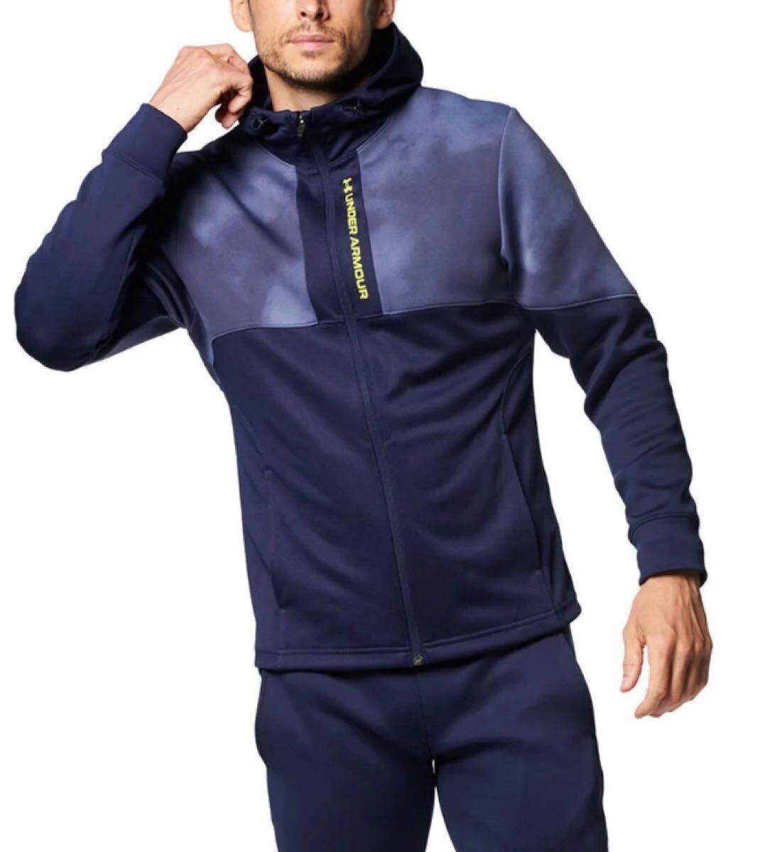 未使用　定価12100円　XLサイズ　アンダーアーマー　メンズ　トレーニング　ジャケット　 パフォーマンス ニット ジャケット　_画像2