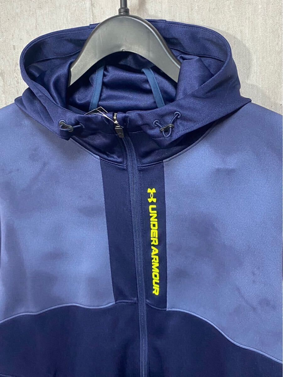 未使用　定価12100円　XLサイズ　アンダーアーマー　メンズ　トレーニング　ジャケット　 パフォーマンス ニット ジャケット　_画像3
