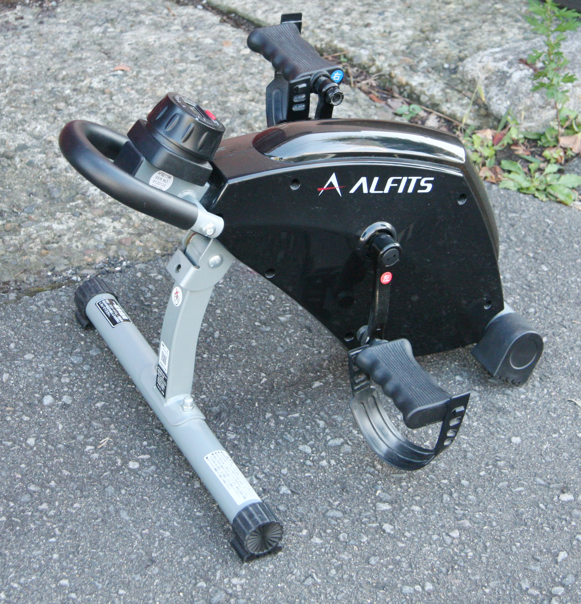 ALINCO エアロマグネティックミニバイク AFB2119 健康器具 フィットネスバイク 手軽に有酸素運動 アルインコ_画像1