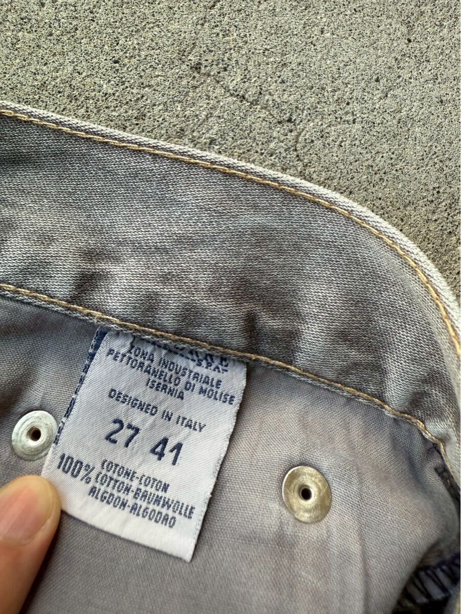 DOLCE&GABBANA ARCHIVE FADED GRAY JEANS