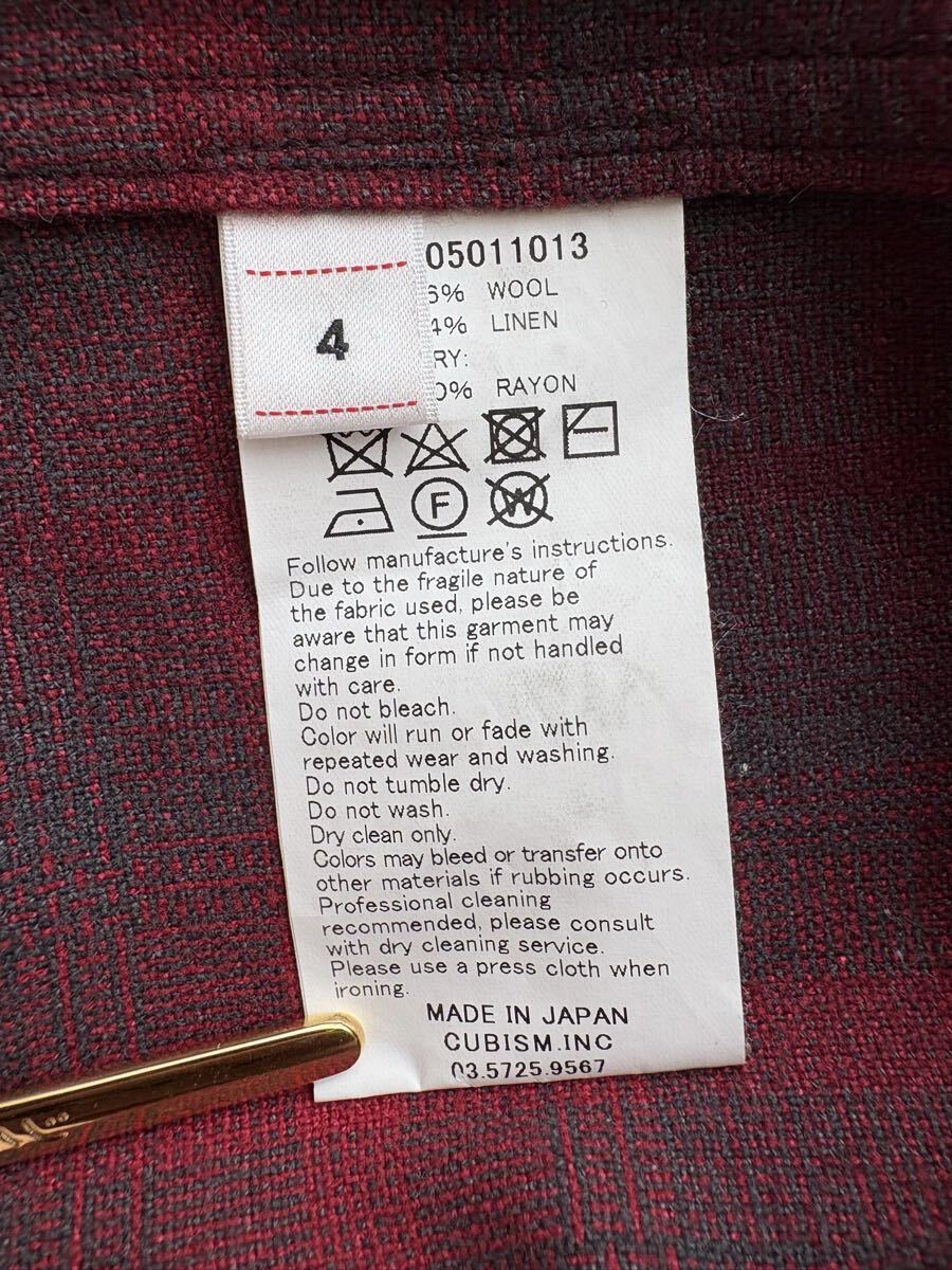 【9.6万】visvim OC PALMER SHIRTオンブレチェックシャツ4 ヴィズヴィム ビズビム_画像8