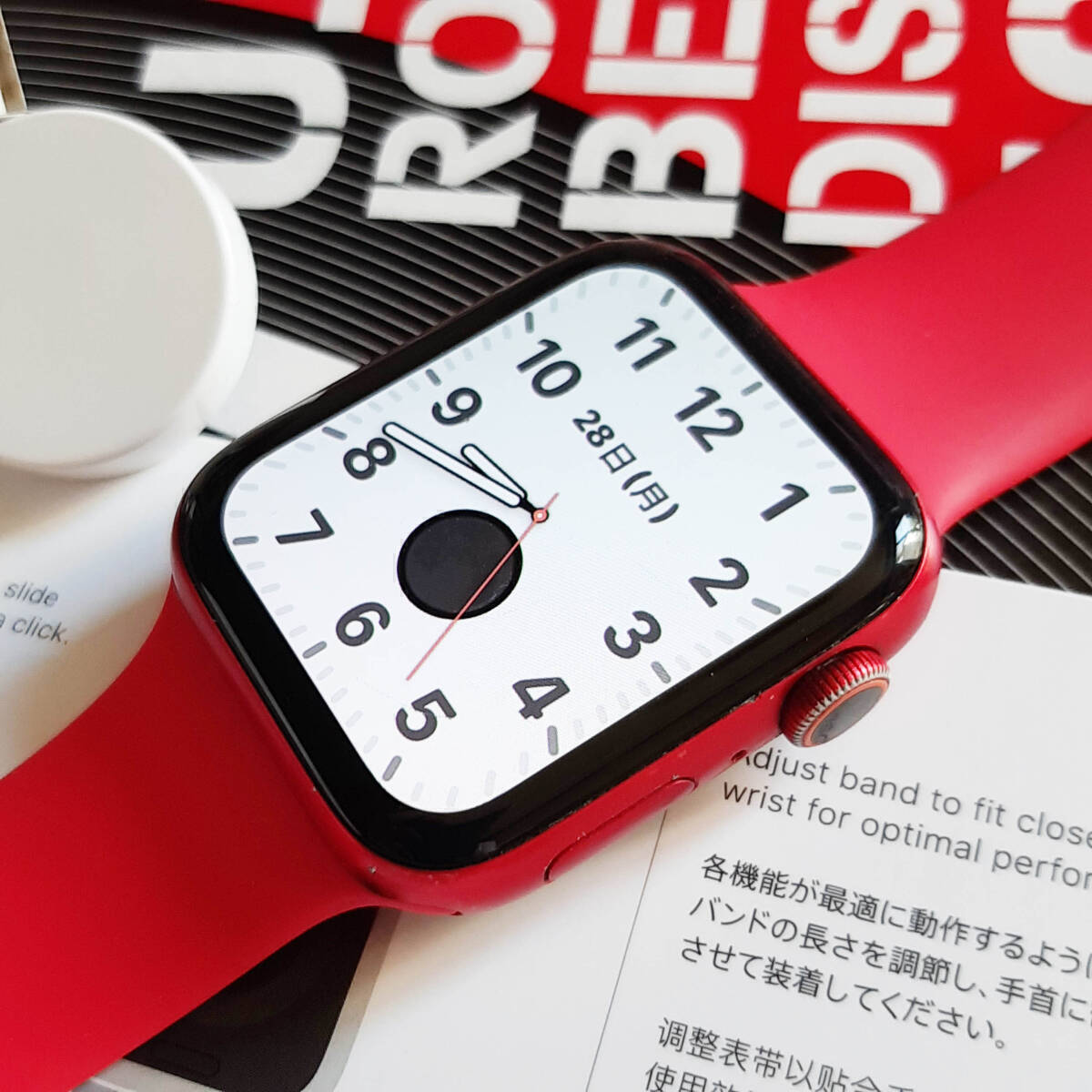 箱付 (PRODUCT)RED S6 44mm Apple Watch GPS アップルウォッチ RPR01