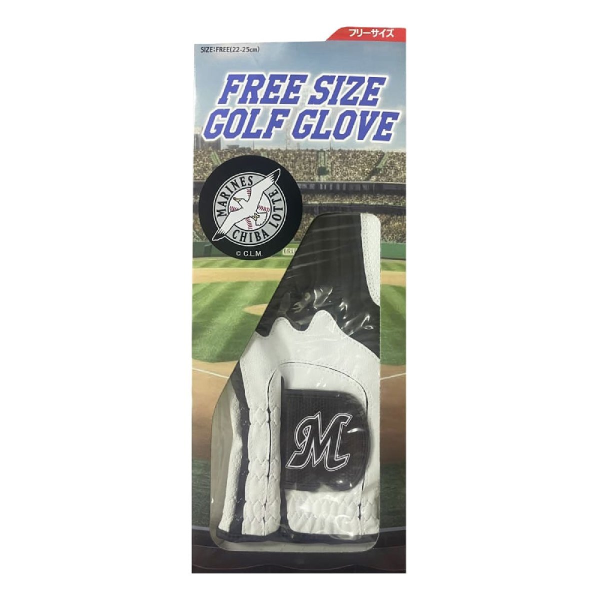プロ野球！NPB！千葉ロッテマリーンズ ゴルフグローブ LMGL-4612 【IR】_画像3