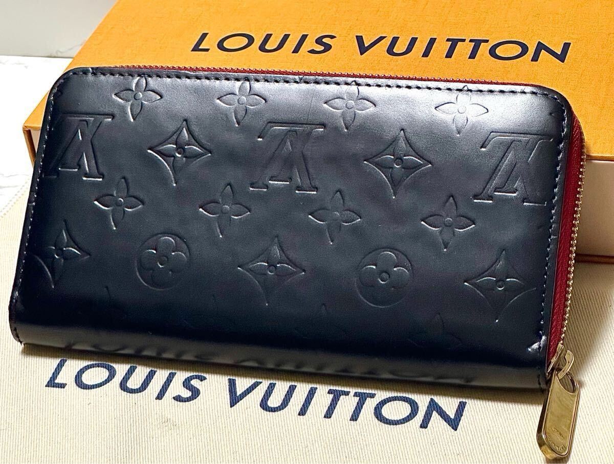 高品質， セール ★鑑定済み★ LOUIS VUITTON ラウンドファスナー 長財布CA1097