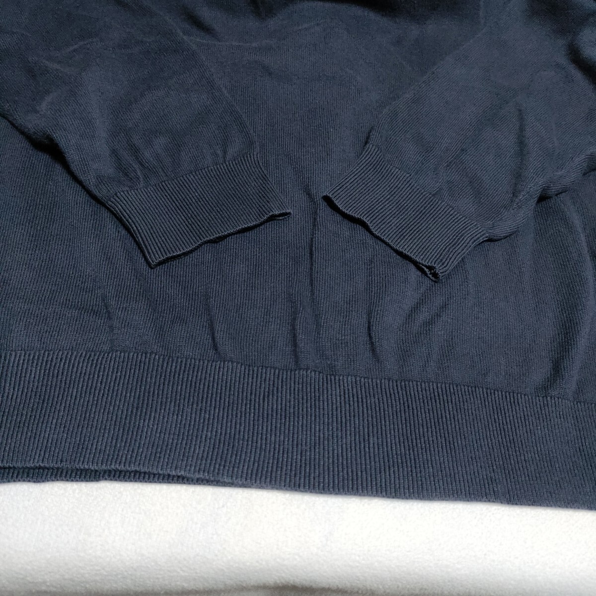 UNIQLO ユニクロ (L)　スーピマコットン クルーネックセーター　メンズ_画像3