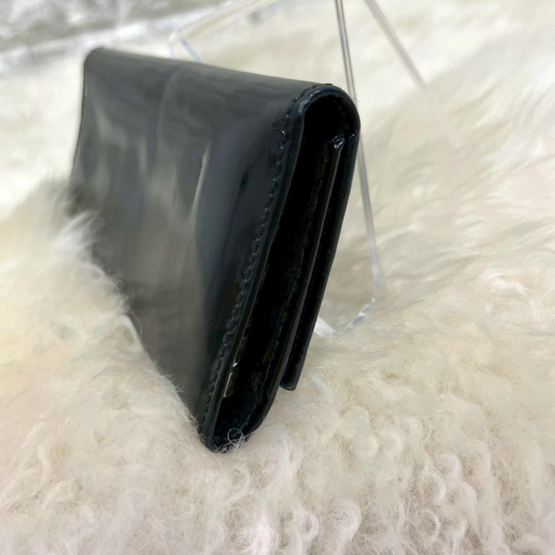 美品　PRADA　プラダ　6連　キーケース　パテントレザー　ブラック_画像3