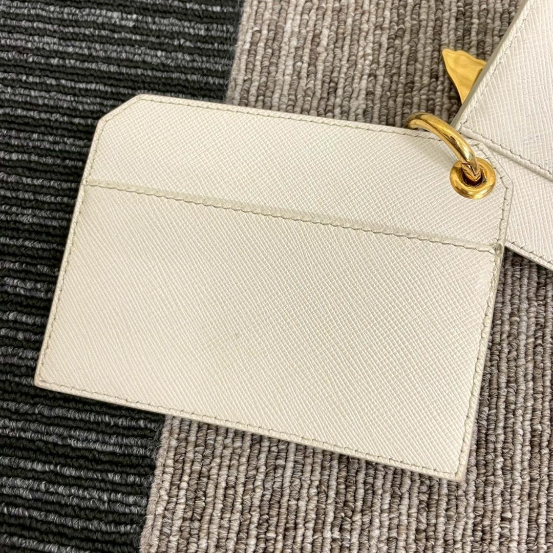 PRADA Prada safia-no banana очарование футляр для карточек 