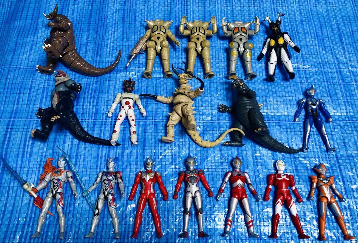 【ウルトラマン】超動αウルトラマン 食玩フィギュア 特撮 バンダイ まとめ売り 怪獣 セット