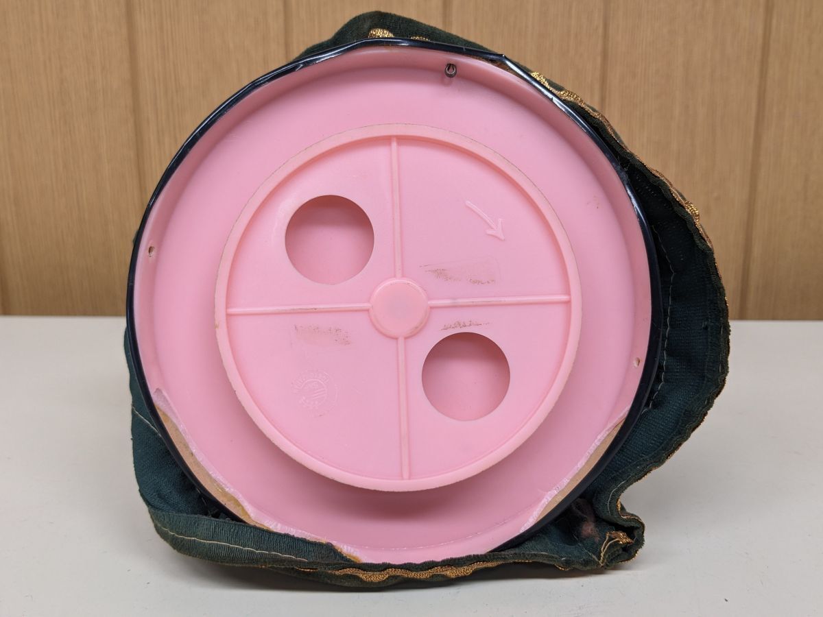 ii617# Showa Retro SNP TOKYO JAPAN вращение музыкальная шкатулка кукла Poe z кукла подлинная вещь девочка SANKYO/80