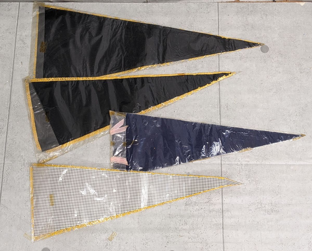 ii319■【未開封品多】昭和レトロ ペナント 14枚セット 国内旅行 沖縄 北海道 鹿児島 お土産 当時物/100_画像7