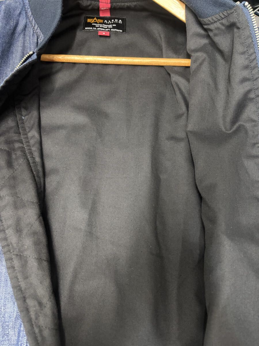 ［ALPHA INDUSTRIES］アルファ　 ジャケット　M 2509-053_画像5