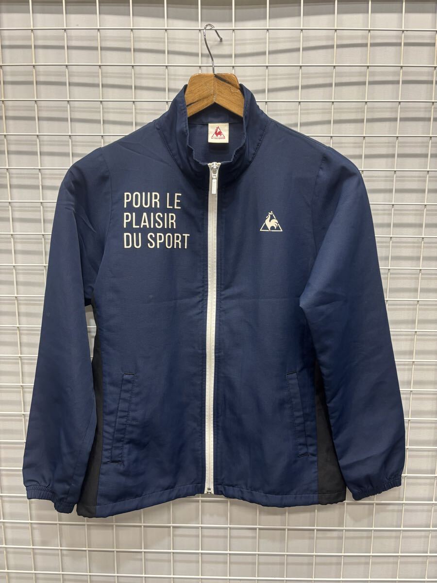 ［le coq sportif］ルコックスポルティフ　ジップアップ　ジャケット　レディース　ネイビー　S 2509-127_画像1