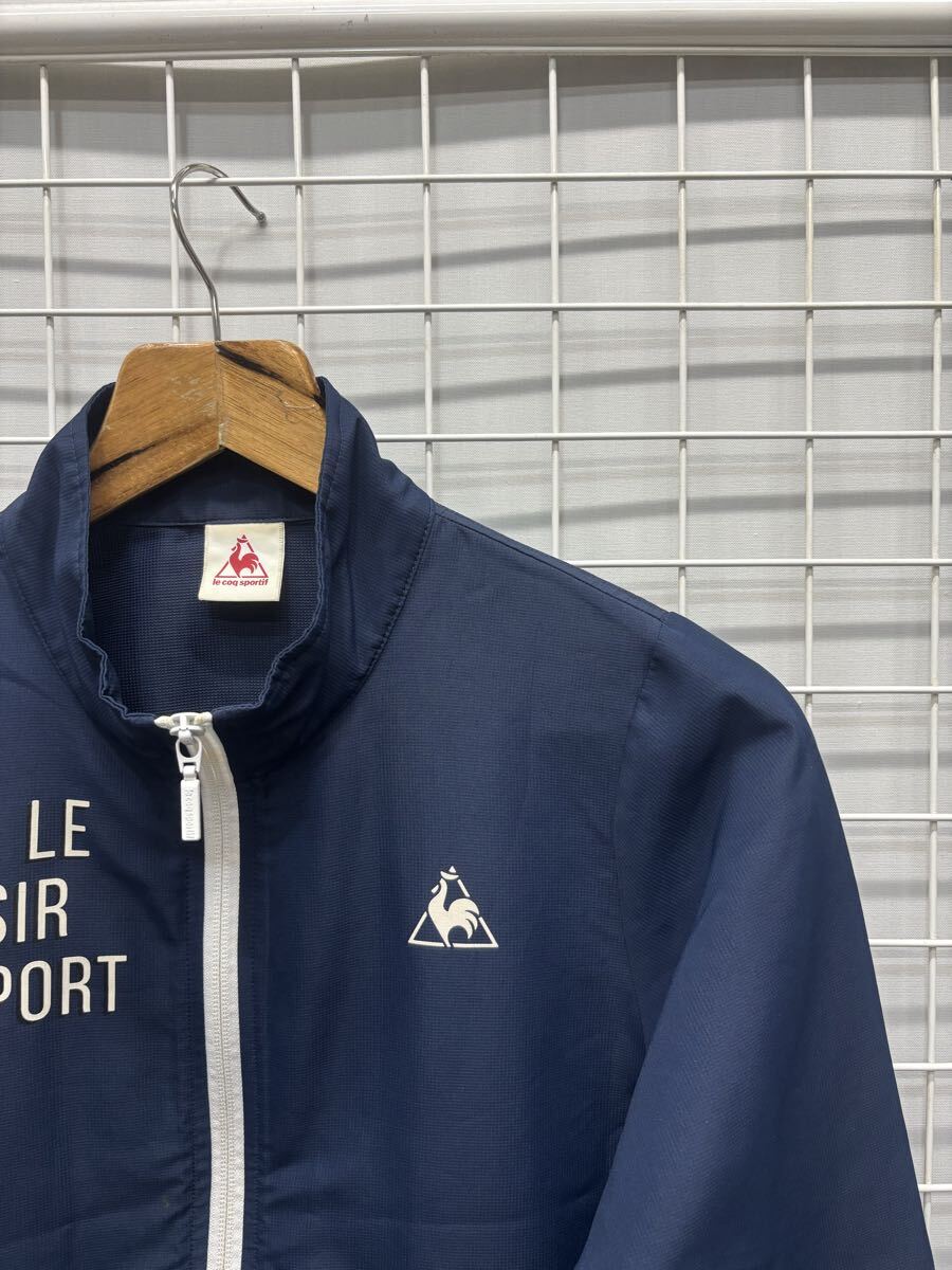 ［le coq sportif］ルコックスポルティフ　ジップアップ　ジャケット　レディース　ネイビー　S 2509-127_画像2