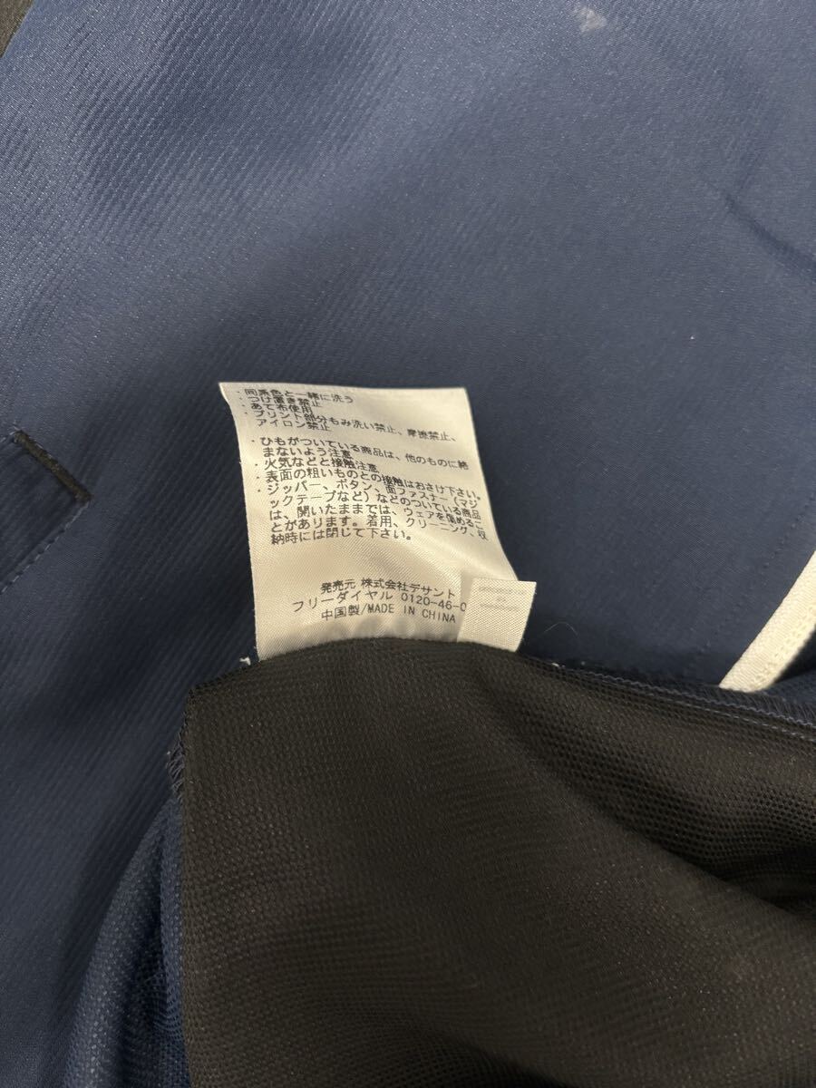 ［le coq sportif］ルコックスポルティフ　ジップアップ　ジャケット　レディース　ネイビー　S 2509-127_画像6