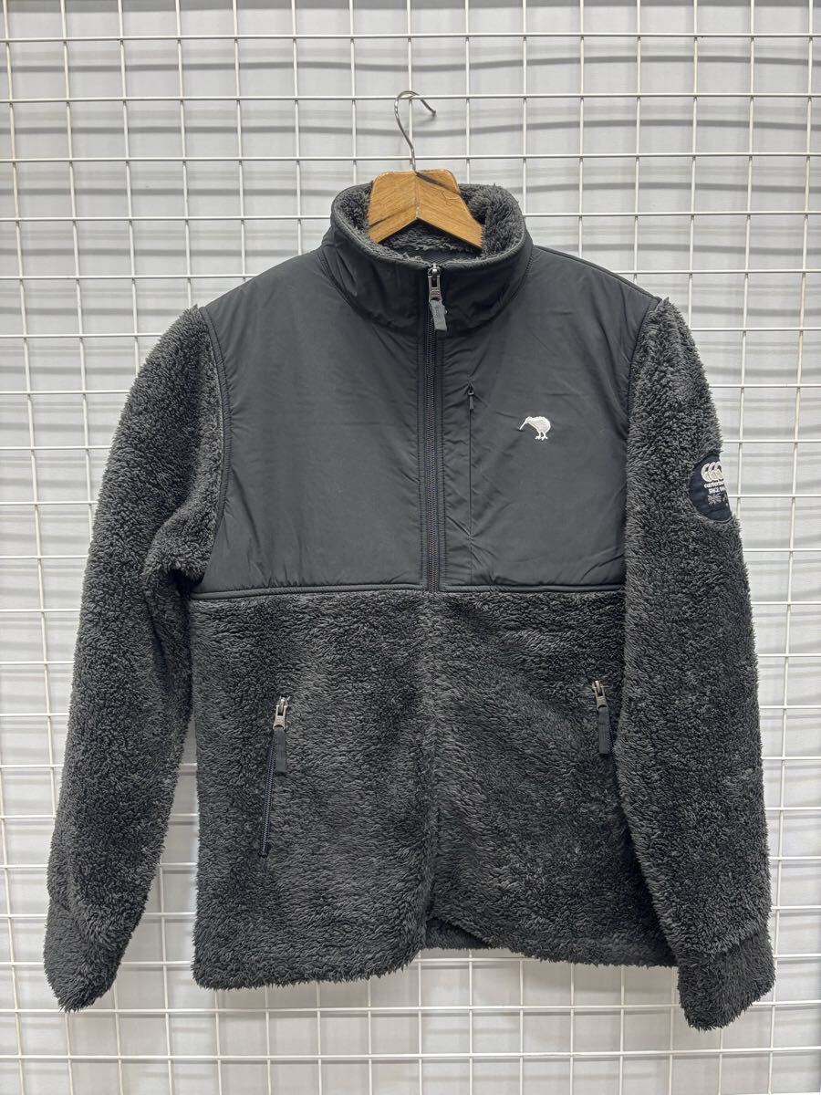 ［canterbury］カンタベリー　 フリースジャケット　レディース　ブラック　L 2509-322_画像1