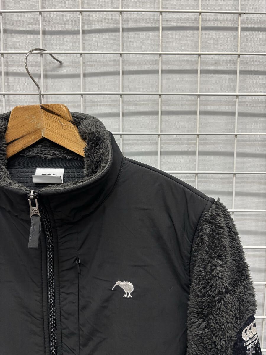 ［canterbury］カンタベリー　 フリースジャケット　レディース　ブラック　L 2509-322_画像2