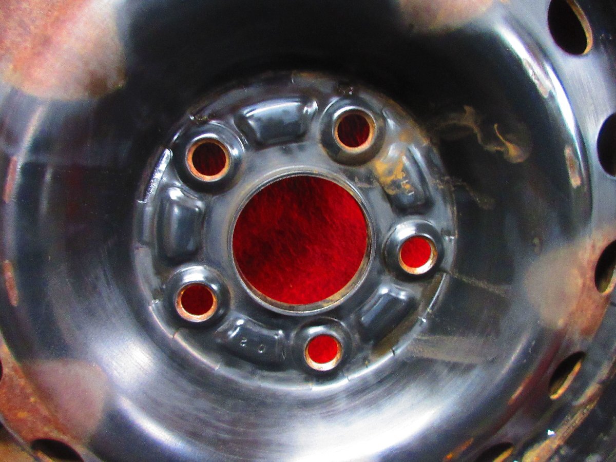 スチール ホイール 4本 ホンダ 純正 15×6J 5穴 PCD 114.3 +50 ハブ径 64 STEP WGN ステップワゴン RG系 RK系◆52095H-O4_画像6