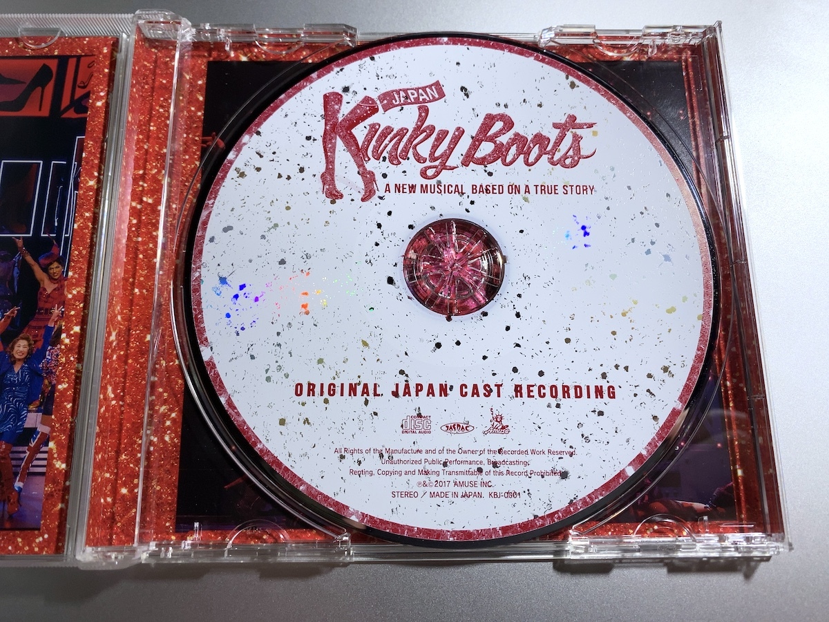 『キンキーブーツ』ライブ録音CD 日本オリジナルキャスト Kinky Boots 三浦春馬 小池徹平_画像3