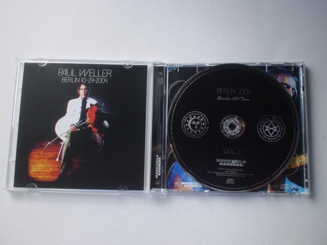 【中古】Paul Weller【Berlin 2004】2CD／Moonchild Records／2004年10月29日ドイツ、ベルリン公演／サウンドボード収録_画像3