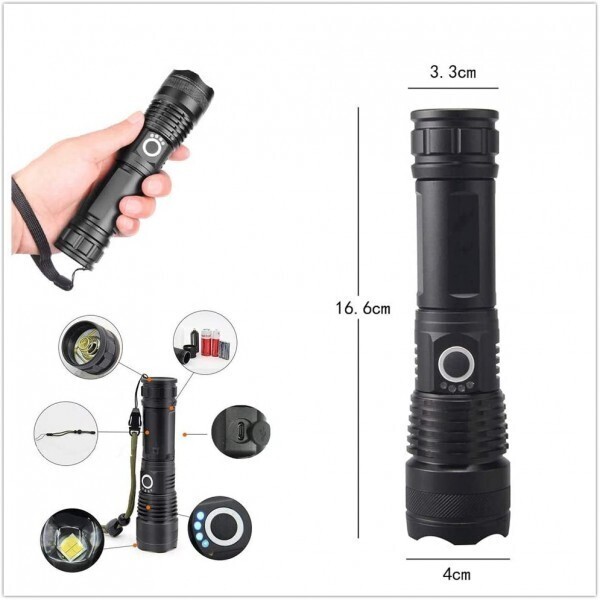 новейший версия супер высокая яркость 10000 люмен новый товар ручной фонарь LED свет LED мигающий свет LED мигающий свет мощный армия для сильнейший маленький размер USB заряжающийся kss