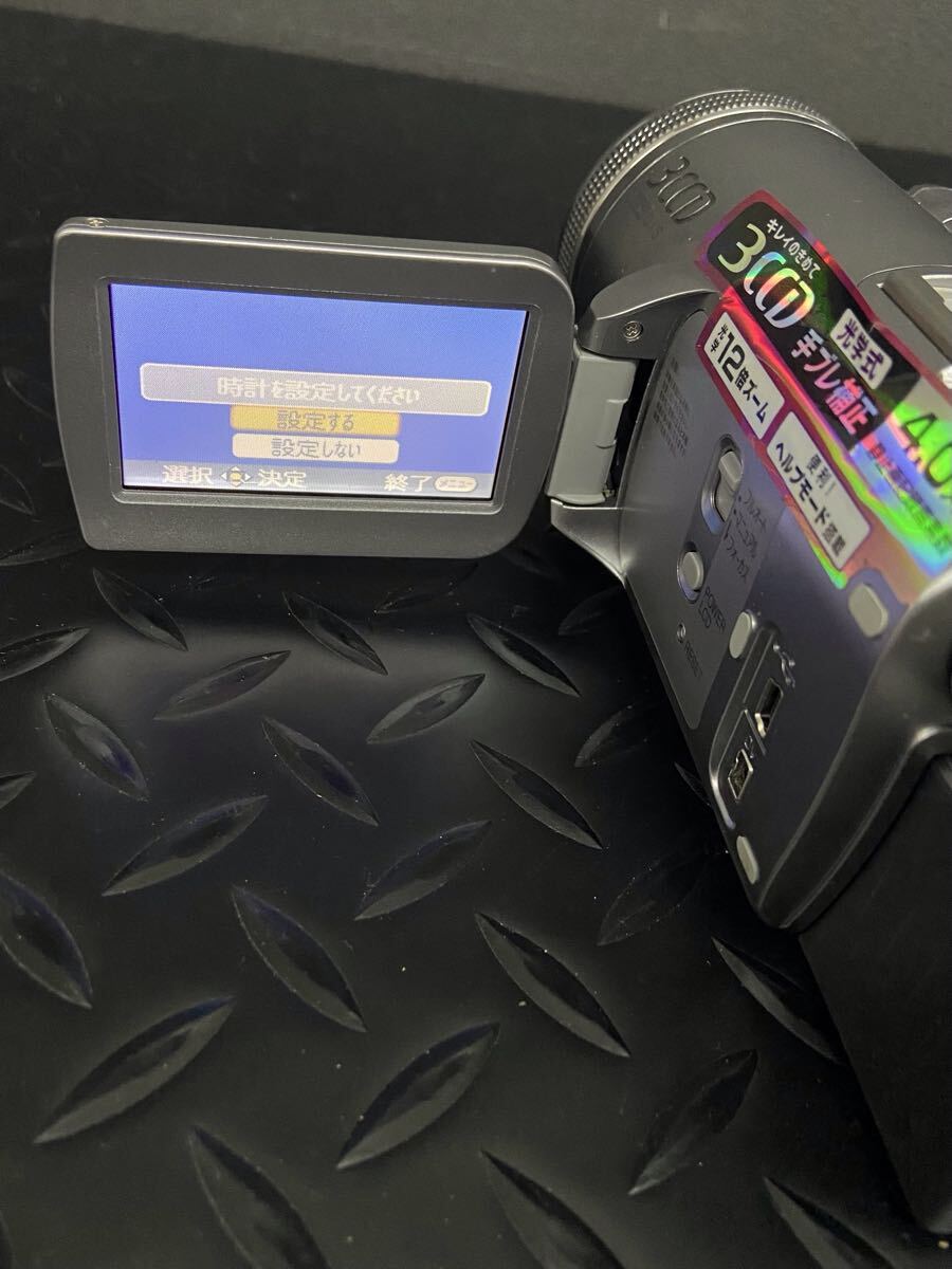 A337★Panasonic パナソニック NV-GS500-S DIGICAM デジタルビデオカメラ 付屬品あり 通電確認(rèn)済み 稼働品