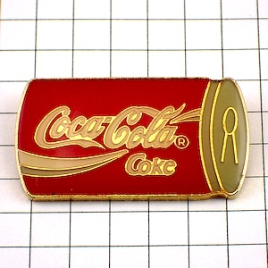 ピンバッジ・コカコーラの赤い缶◆フランス限定ピンズ◆レアなヴィンテージものピンバッチ_画像1