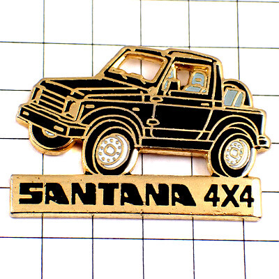  значок * Santana машина Suzuki 4 колеса ведущие SUZUKI SANTANA 4X4* Франция ограничение булавка z* редкость . Vintage было использовано булавка bachi