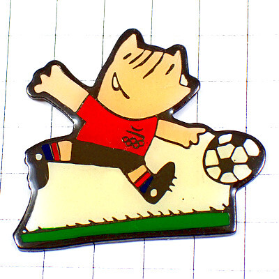 ピンバッジ?サッカー選手コビー犬バルセロナ五輪スペイン球オリンピック夏季ビンテージ中古品 COBI BARCELONA-1992 SPAIN◆限定ピンズ