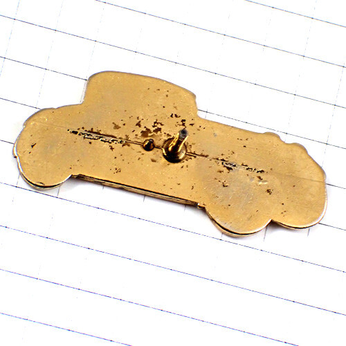  значок * античный машина машина Gold золотой цвет * Франция ограничение булавка z* редкость . Vintage было использовано булавка bachi