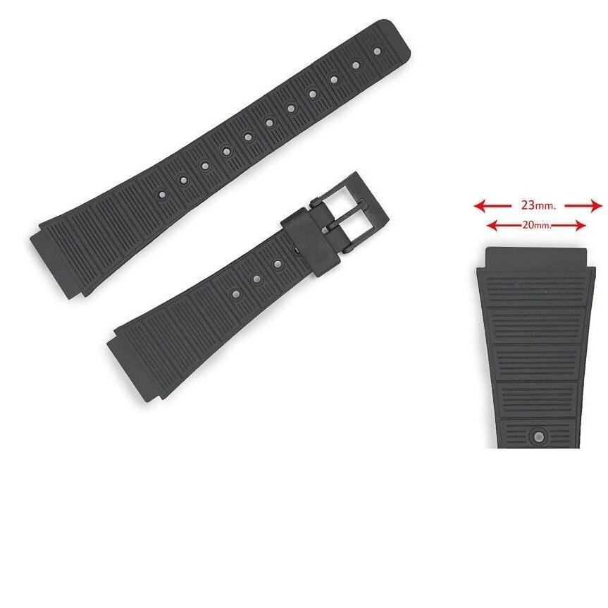 互換品 Diloy 腕時計ベルト 20mm カシオ ウレタンバンド EXW50,FB52W,GF2,GR5,GS16_画像2