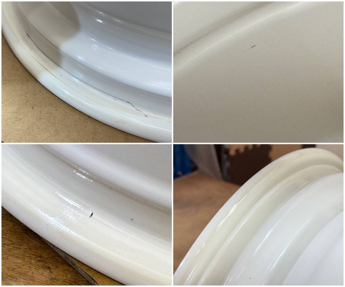 【裝著?展示品】シバホイール G23 G16-23RW 2本セット (16インチ 8.0J +30 4H PCD100)【訳アリ?発送のみ】②