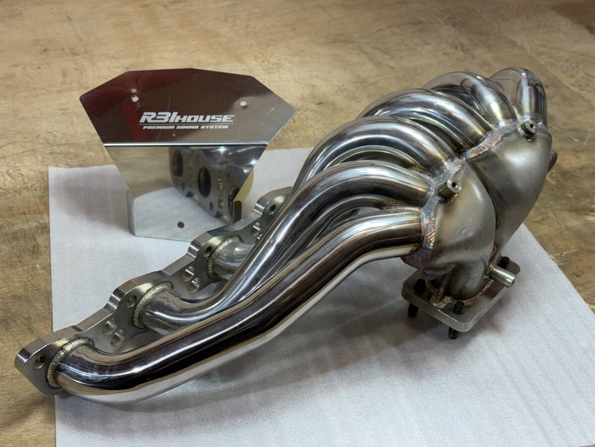 【展示品】R31 スカイライン RB20 RB25DET用 R31HOUSE エキゾーストマニホールド たこあしプレミアム 取付ビス無(wú)し【発送のみ】②