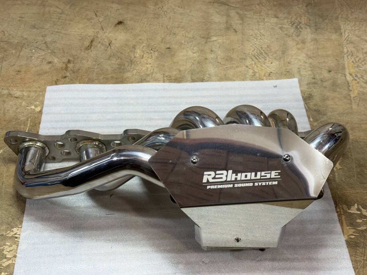 【展示品】R32 R33 R34 スカイライン等用 RB20 RB25DET用 R31HOUSE エキゾーストマニホールド たこあしプレミアム 【発送のみ】