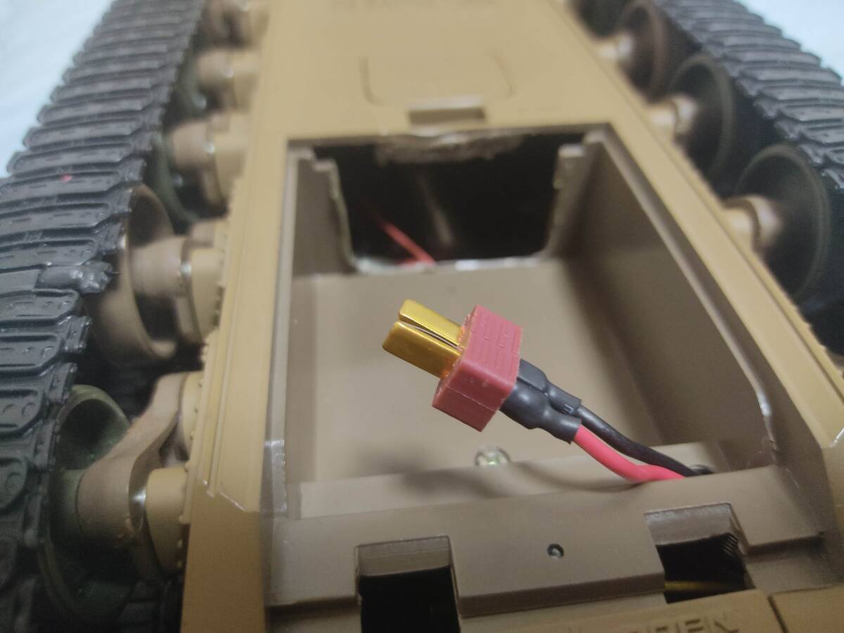 ヘンロン 1/24 検索 戦車 マルイ バトルタンク クローラ キャタピラ　カーキ_画像5