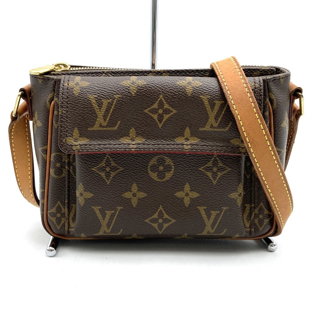 LOUIS VUITTON ルイ・ヴィトン ヴィバシテPM M51165 ショルダーバッグ モノグラムキャンバス ブラウン レディース_画像1