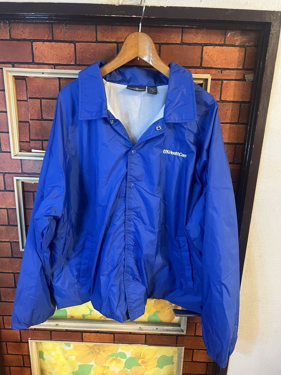 コーチジャケット 企業系 auburn xxl 2XL アウトドア xxl 2XL 1円スタート アメリカ古着