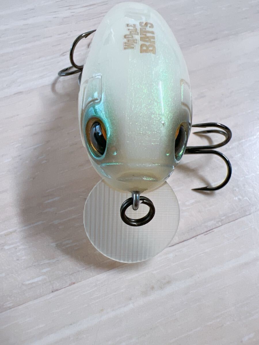 美品 ワドルバッツ ダイブ イマカツ #19 ボーン IMAKATSU 千鳥 ビッグバッツ BATS クランク ルアー_画像3