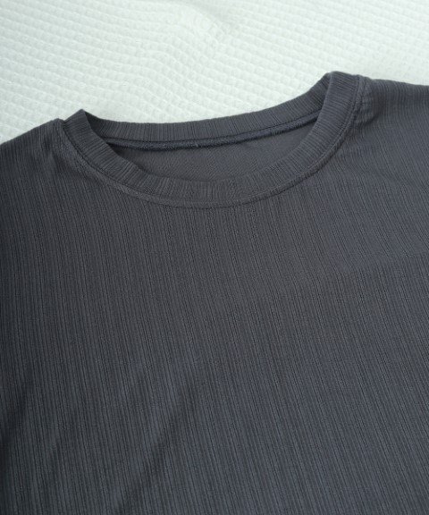 無地Tシャツ 半袖 カットソー 薄手 オフィスカジュアル シンプル カットソー レディース L ホワイト