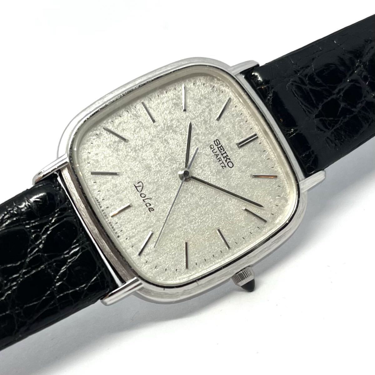 確認用です。 1円から セイコー ドルチェ 6030-5420 メンズ クォーツ ユーズド