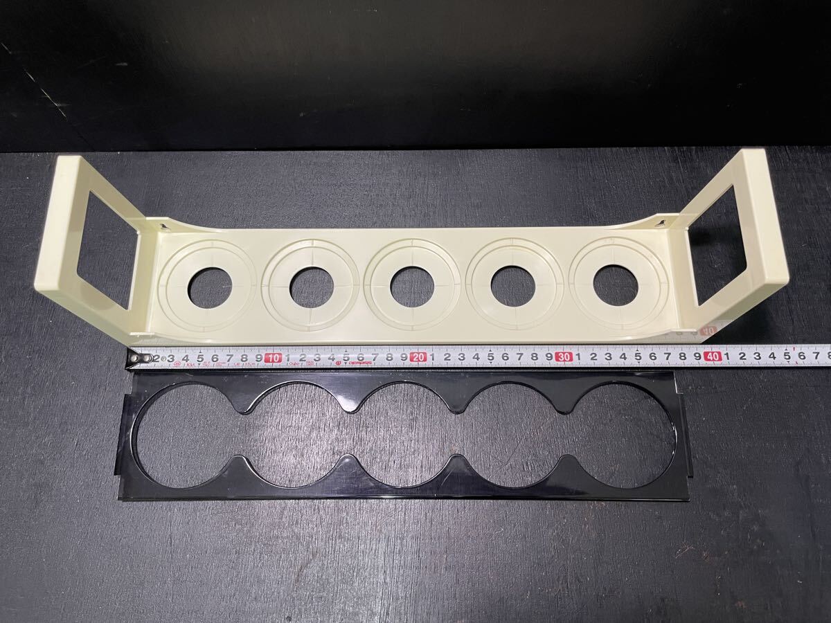 昭和レトロ 佐々木硝子 フリーラック Lovely TUMBLER SET 5 タンブラー グラス コップ 花柄 ブルー レトロポップ インテリア コレクション_画像10