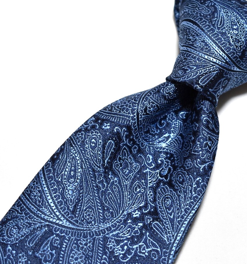 C833☆クリスチャンディオール　ネクタイ　ペイズリー柄☆３本以上送料無(wú)料