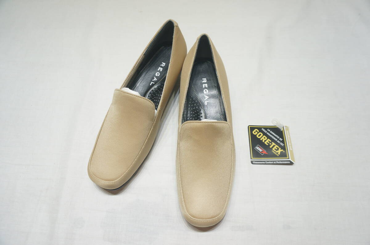【OR20A】REGAL リーガル レディース パンプス 22.5cm GORE-TEX ゴアテックス 日本製 箱なし 未使用保管品