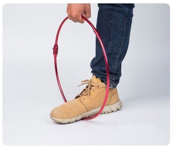 タモ枠 チタン 45cm レッド チタンフレーム 四つ折り 折りたたみ式 タモ 釣り 釣具_画像7