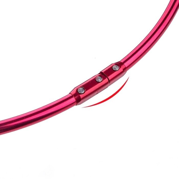 タモ枠 チタン 45cm レッド チタンフレーム 四つ折り 折りたたみ式 タモ 釣り 釣具_画像3