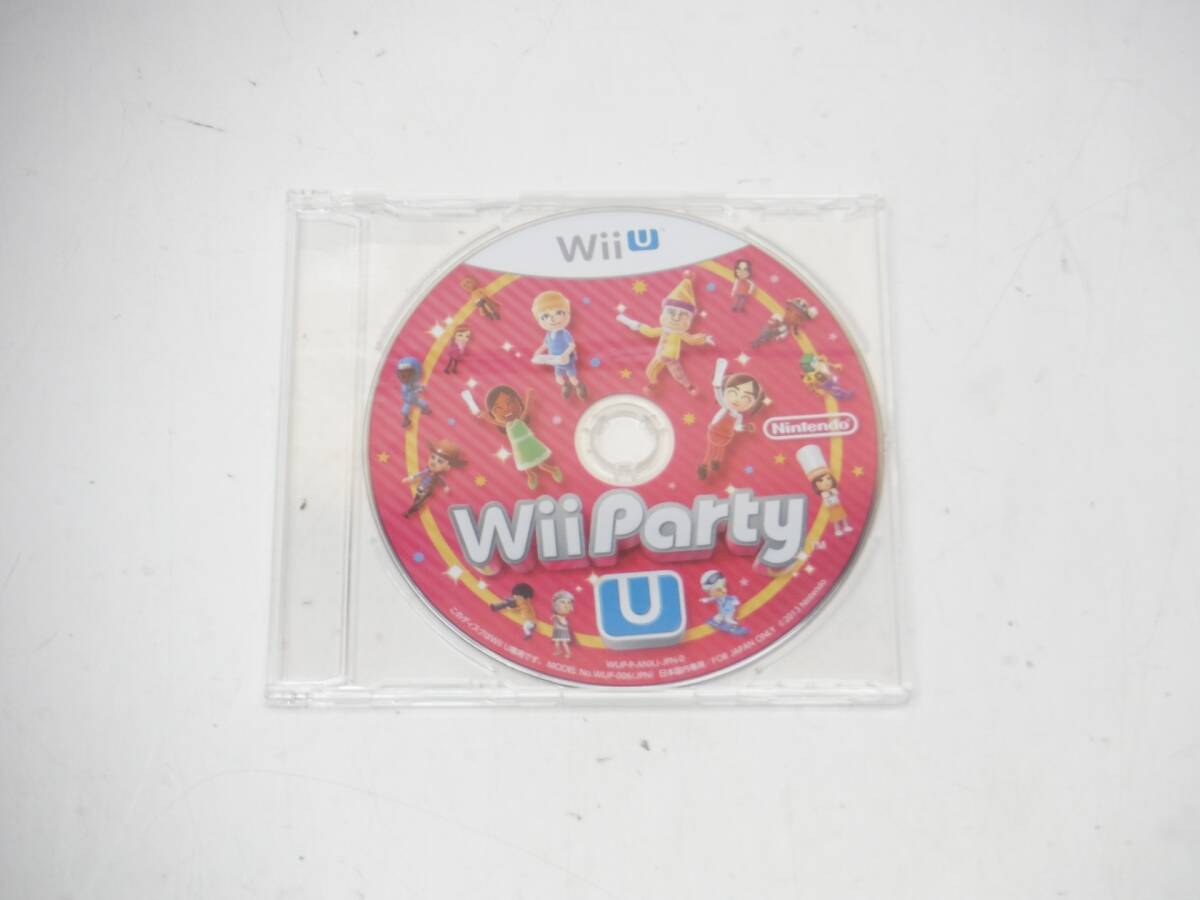 WiiU ソフト WiiパーティU ※ディスクのみ_画像1