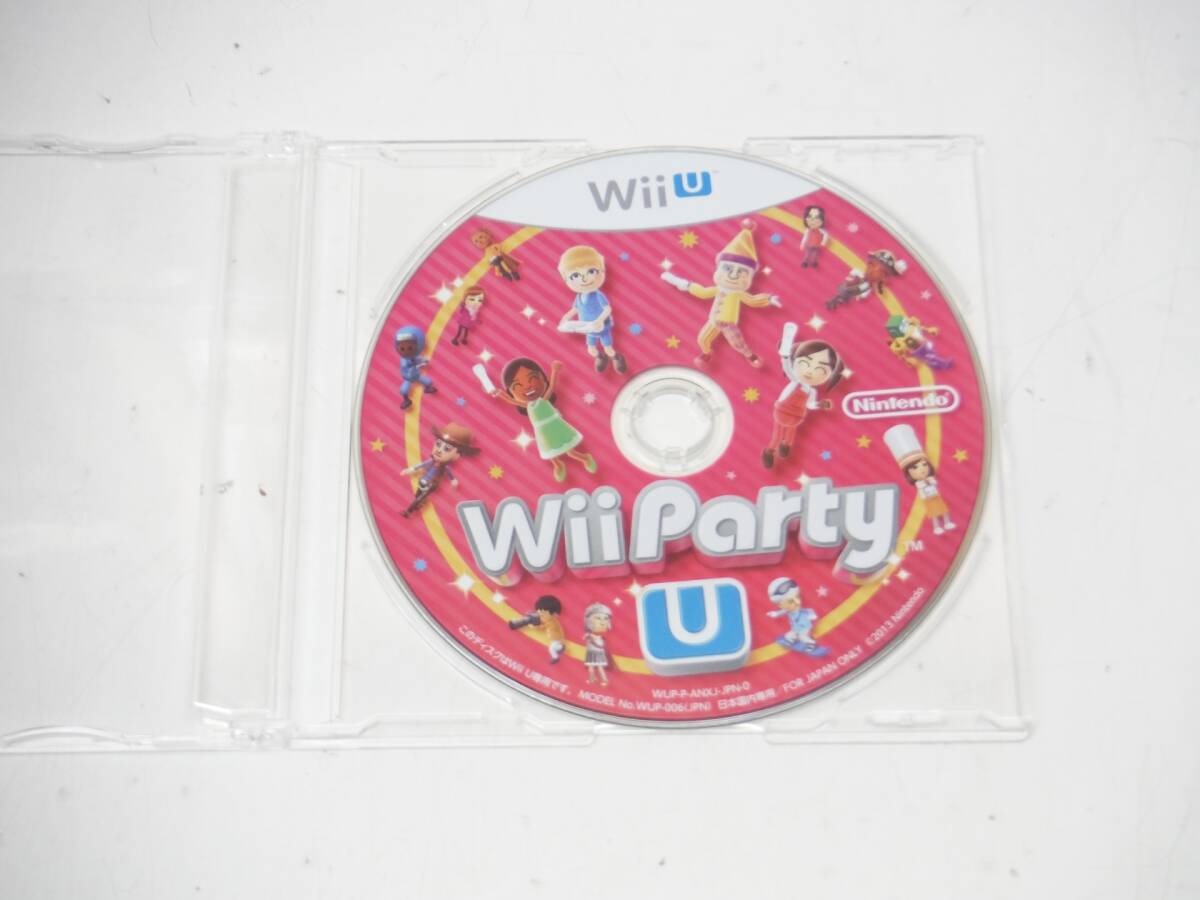 WiiU ソフト WiiパーティU ※ディスクのみ_画像2